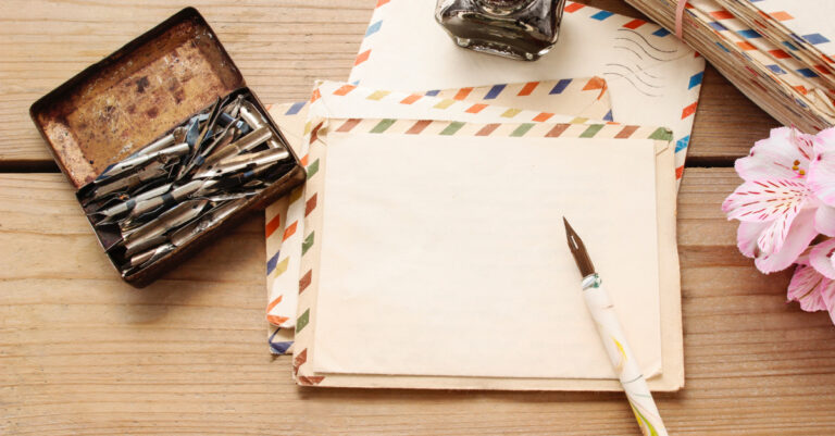 Letter Writing Journal | Writing to Others to Connect With Yourself