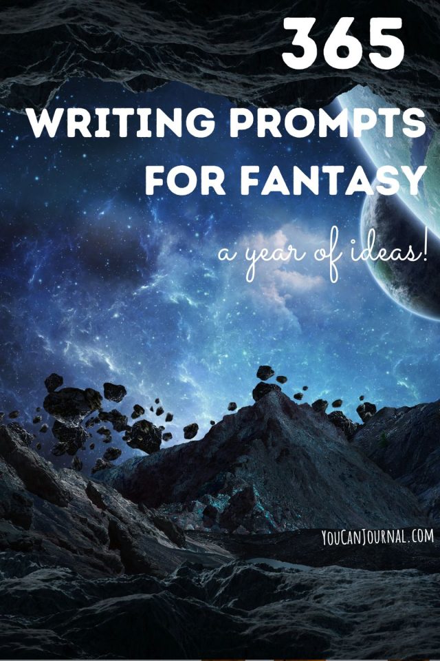 365 Writing Prompts for Fantasy: A Year of Ideas!